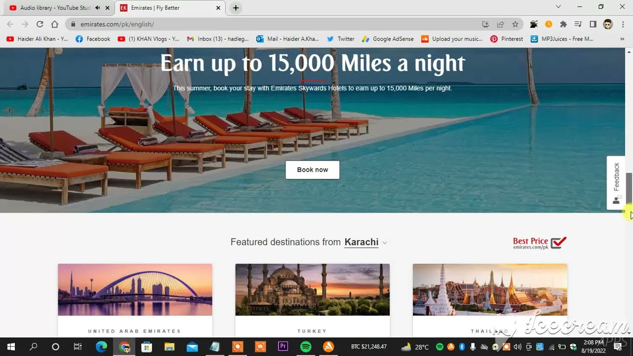 HOW TO ADD A PAYMENT METHOD TO EMIRATES SKYWARDS ACCOUNT? - YouTube