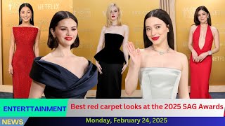 Best red carpet looks at the 2025 SAG Awards