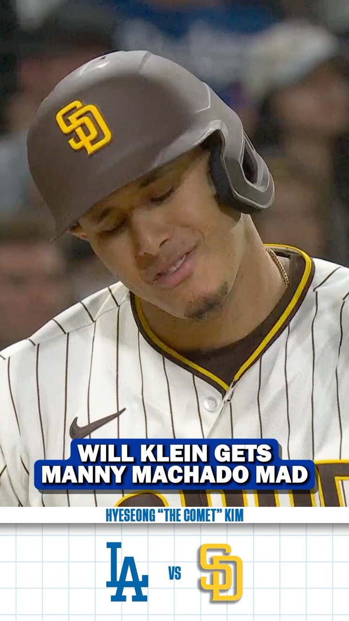 Klein Strikes Out Machado And Gets Him Mad - YouTube