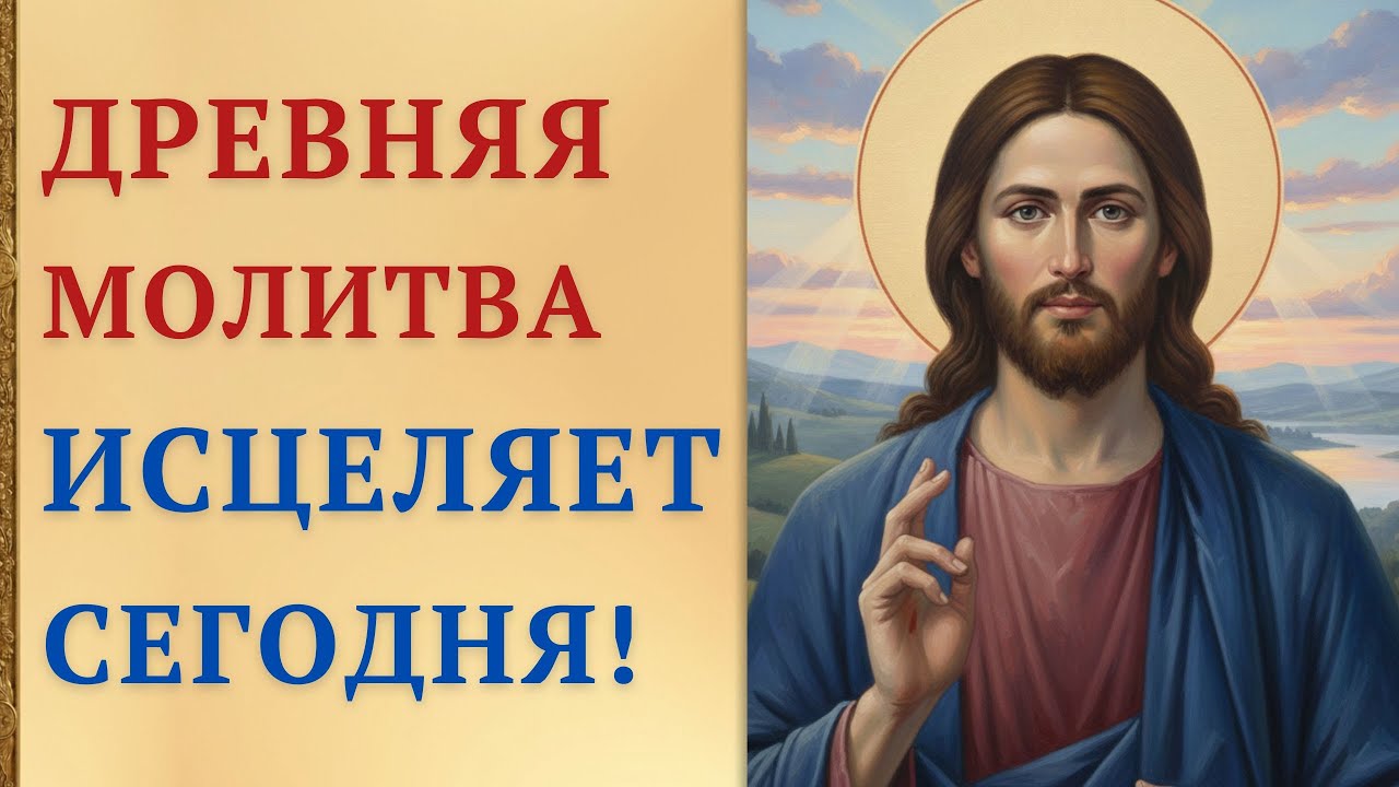 ИЗГОНЯЮЩАЯ молитва от всех болезней — Господь спасет!