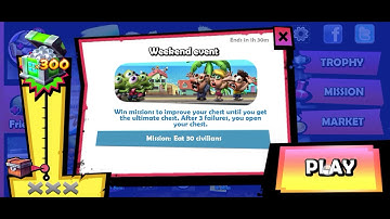 zombie tsunami weekend event MISSION COMPLETED! (eat 30 civilians)