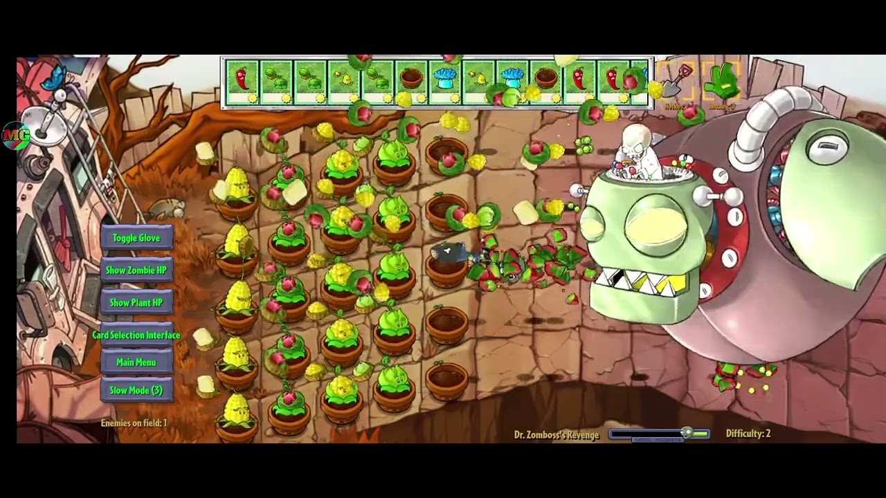 Plants vs Zombies fusion Dr zomboss revenge - YouTube