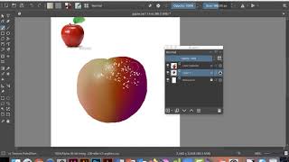 Krita 05   paint an apple part 2
