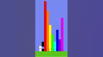 Mini Marble Race Part 1 - Algodoo Marble Race #shorts