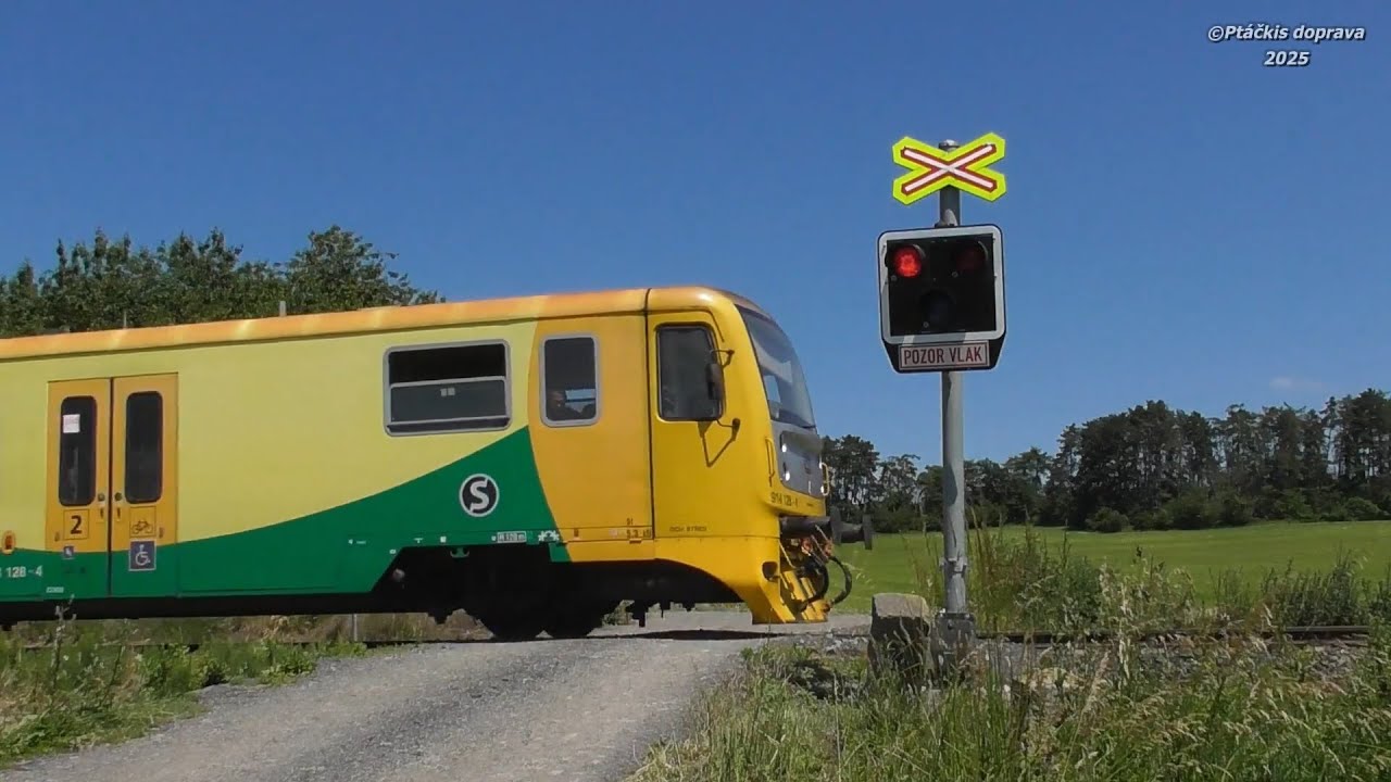 železniční přejezd Kačice - P33 / 20.06.2025 [CZ]