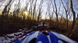 Mtb - Sentiero Monte Cero Innevato