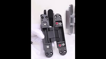 3D adjustable hidden door hinge