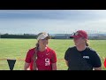 SFU Softball - Cassidy Affeldt, Stacy Fournier
