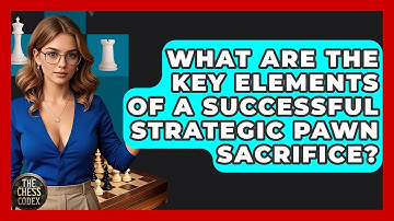 What Are The Key Elements Of A Successful Strategic Pawn Sacrifice? - The Chess Codex