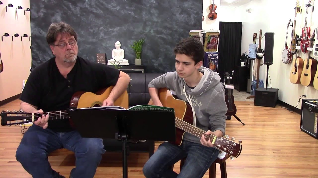 Guitar lessons at Daves Woodstock Music YouTube