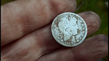 LIVE DIG SILVER!! Nokta Legend 6" coil at the epic permission!!