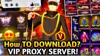 VIP PROXY SERVER 😱 unlimited diamond 💎 #gaming #proxyserverff 