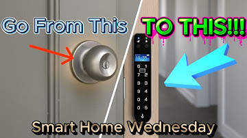 Fingerprint Door Lock! WITH a SCREEN! (Dhiedas Smart Lock) 🔥
