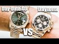 Rolex Day-Date 40 vs Rolex Daytona