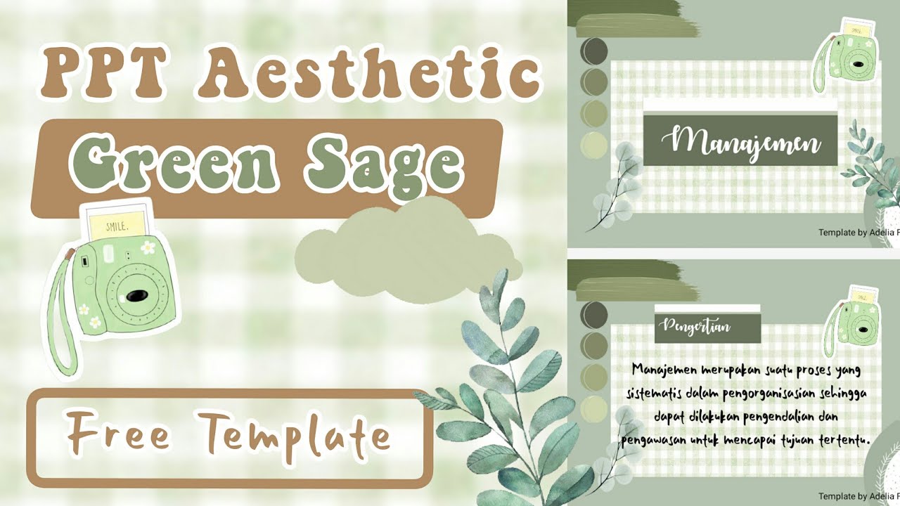 PPT AESTHETIC GREEN SAGE sẽ mang lại cho người xem cảm giác bình yên và thư thái hơn bao giờ hết. Với màu xanh lá cây nhạt, PPT AESTHETIC GREEN SAGE sẽ giúp cho bất kì bài thuyết trình nào trở nên nhẹ nhàng và thoải mái hơn.