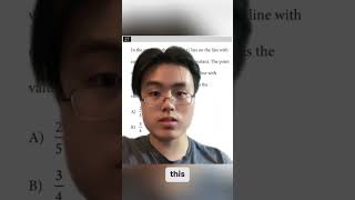 Solving a scary SAT math question in under 30 seconds pt.27 #sat #justusedesmos #desmos #speedrun