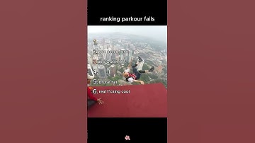 ranking wildest parkour fails