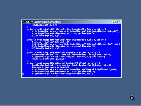 Lesson2 Ways of Displaying Text pt  2 | Java Graphics Tutorial