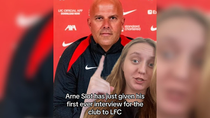 NEW LIVERPOOL MANAGER ARNE SLOT’S FIRST EVER INTERVIEW FOR LIVERPOOL FOOTBALL CLUB!