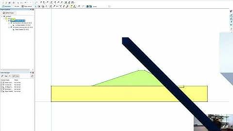GeoStudio 2020 Rapid draw down analysis