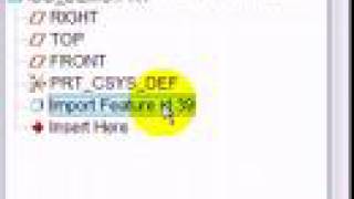 Import Data Doctor (IDD) in Pro/ENGINEER Wildfire 4.0 #1