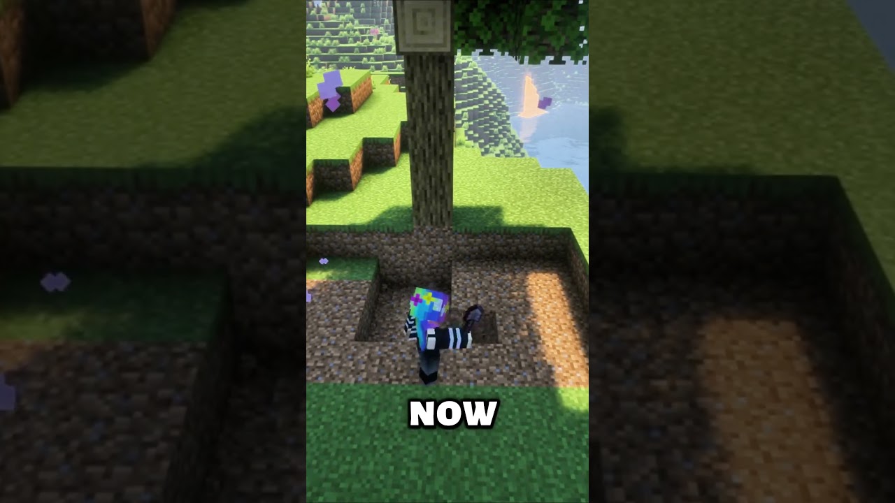 I Built a TNT Trap Inside a Tree in Minecraft