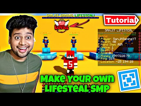 How To Make Your Own Lifesteal SMP Aternos How To Make A Lifesteal SMP Like Loyal SMP Lapata SMP 