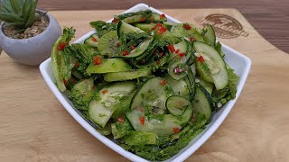 Saludable, Deliciosa Y Fácil Ensalada Para Acompañar Carnes, Pruébala