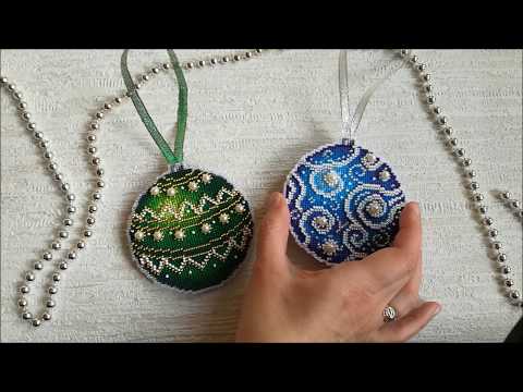 Новогодние Шары От Жар Птицы Вышивка Новогодние Шары От Жар Птицы Вышивка