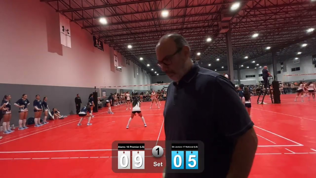 Alamo 16 Premier (LS) vs SA Juniors 17 National (LS) Set 1