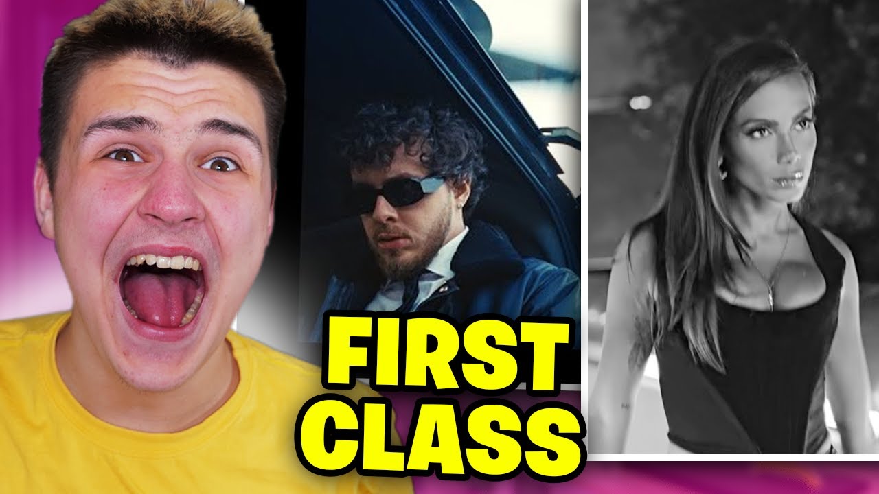 ANITTA IN VIRAL MUSIC VIDEO Jack Harlow First Class Music Video UK Reaction YouTube