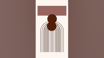 No Sound | Boho Abstract Geometric Shapes | Art for you