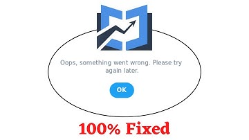 Fix Coin Codex Oops Something Went Wrong Error. Please Try Again Later Problem Error Solved
