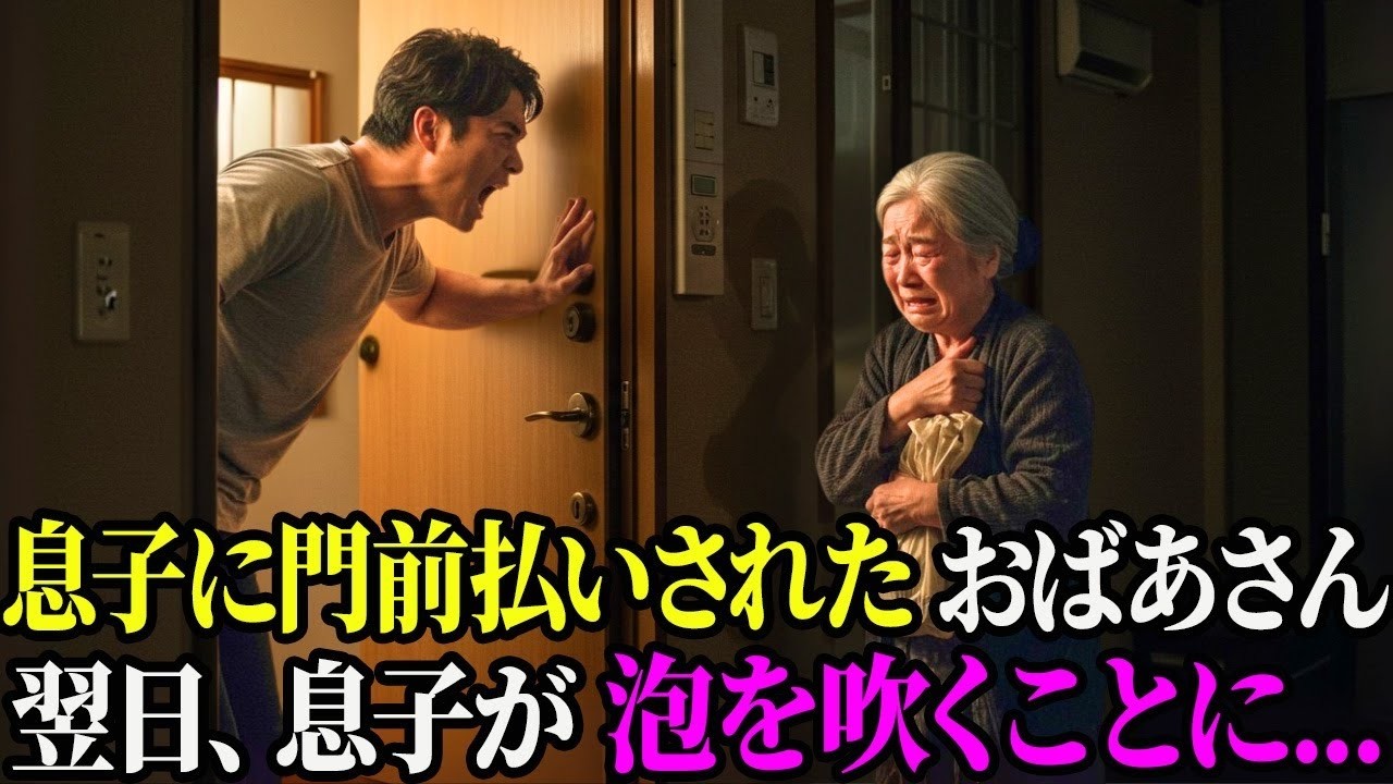 「母さん、今日は勝手に来ないでって言ったよね？」息子に邪魔者扱いされた72歳の私が、血のつながりより心のつながりを選んだ結果、身をもって孤独を味わってもらいました。