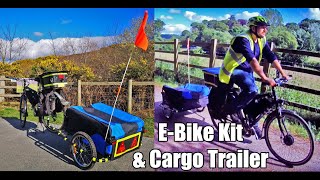 My Practical Bike Setup  EBike Kit & Cargo Bicycle Trailer  Overview