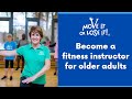 Become a fitness instructor for older adults