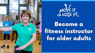 Become a fitness instructor for older adults