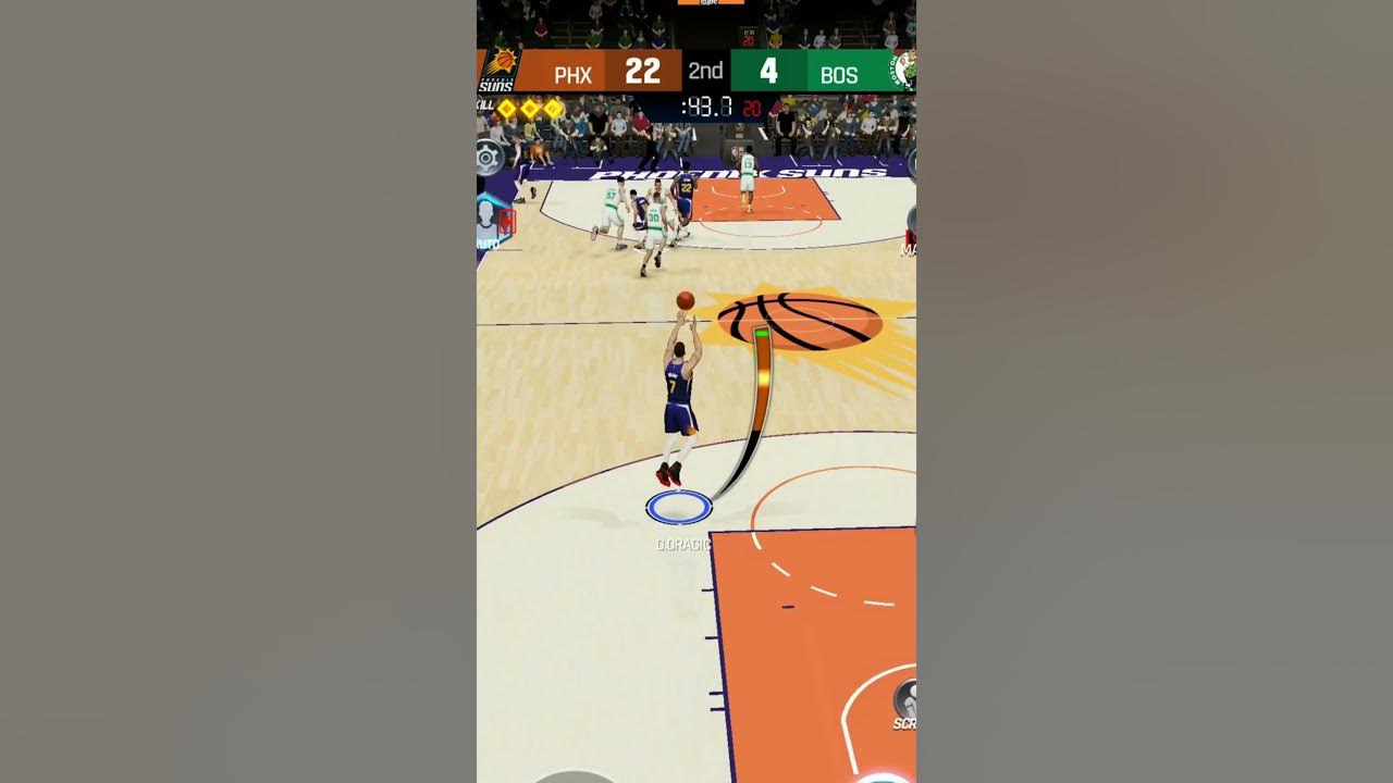 Basketball Long Shot😎 NBA NOW 23 Gameplay GamingFy Studio YouTube