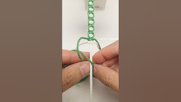 How to Tie the Knot  Quick Macrame Tutorial #shortstutorial #knot #diy#handmade #macrame