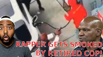 Oakland Rapper Gets SMOKED By Retired Police Captain After Attempting To Rob Him At Gas Station