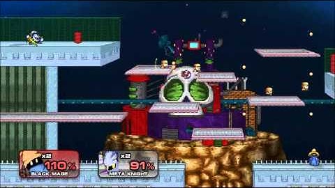 Super Smash Flash 2 v0.9 - Black Mage V.S. Meta Knight