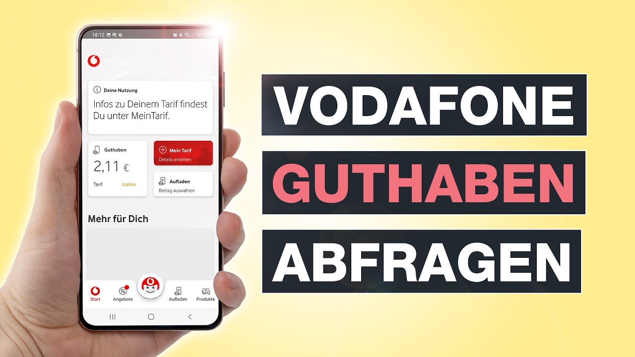 Vodafone Guthaben abfragen: So wird's gemacht - Testventure 