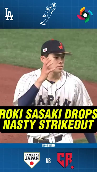 Roki Sasaki Drops a Wicked Strikeout