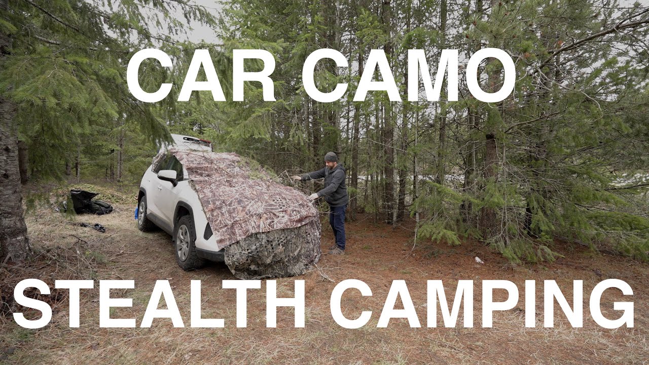 Car Camo Stealth Camping YouTube