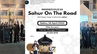 Sahur On The Road Rendezvous 2020Mahasiswa Tbi Uin Malang