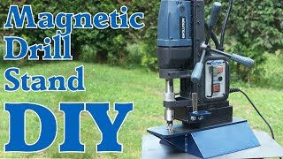 Making Magnetic Drill Stand DIY