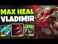 WTF?! VAMPIRE VLADIMIR CAN LEGIT HEAL THROUGH ANYTHING! (STEAL HEALTH) - League of Legends