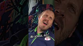 No stress sir! 😎😎😎☺️#NoStress #Busdriver #Busfahrer #Chill #Fun