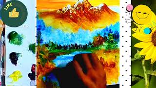 Learn to Draw with your finger #How to do Finger  #learntopaint  #tutorial #easyart screenshot 1