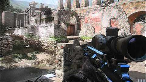MW3 FACE OFF 3v3  MSR QUICK SCOPING!!!!